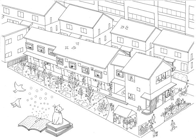 🐈2026年7月完成予定！🐈『（仮称）本宿町‐水島様計画』~ホンとネコの居場所~